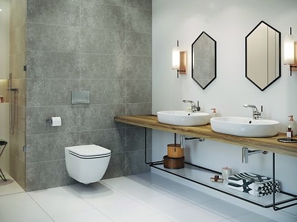 The washbasin: daily care in an elegant and functional bathroom 7