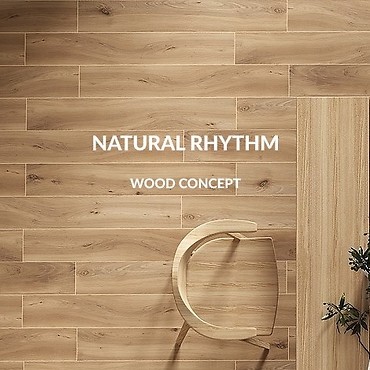 Wood-like ceramic tiles - wood concept