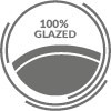 CERAMICS USABLE SPACE – 100% GLAZED