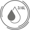 ECONOMICAL FLUSHING – 3/6L