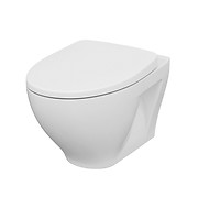 SET A29: wall hung bowl SAVIO CleanOn with slim duroplast, soft-close and ...