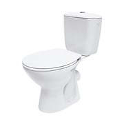 WC compact PRESIDENT 147 010 3/6L with polipropylene toilet seat