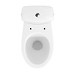WC compact CERSANIA 697 SIMPLEON 010 3/6 with SLIM WRAP duroplast, soft close, ...