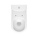 WC compact ZIP 785 SIMPLEON 021 3/5 with SLIM duroplast, soft close, easy off ...