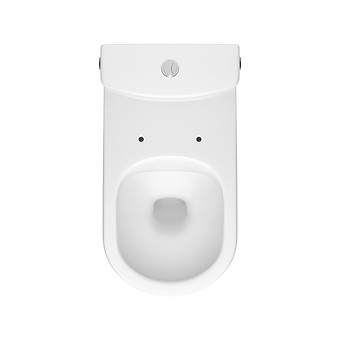 WC compact ZIP 782 SIMPLEON 020 3/5 with duroplast, soft close, easy off toilet seat