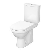 WC compact ZIP 783 SIMPLEON 021 3/5 with duroplast, soft close, easy off toilet seat
