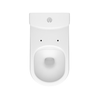 WC compact ZIP 783 SIMPLEON 021 3/5 with duroplast, soft close, easy off toilet seat