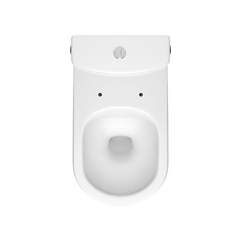 WC compact ZIP 778 SIMPLEON 010 3/5 with duroplast, soft close, easy off toilet seat