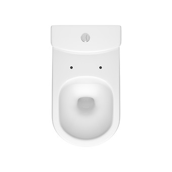 WC compact ZIP 779 SIMPLEON 011 3/5 with duroplast, soft close, easy off toilet seat