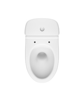WC COMPACT EKO II 826 SIMPLEON 011 3/5 with polipropylene, metal hinges toilet seat