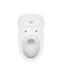WC COMPACT EKO II 826 SIMPLEON 011 3/5 with polipropylene, metal hinges toilet seat