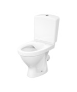 WC COMPACT EKO II 839 SIMPLEON 031 3/5 with polipropylene, metal hinges toilet seat